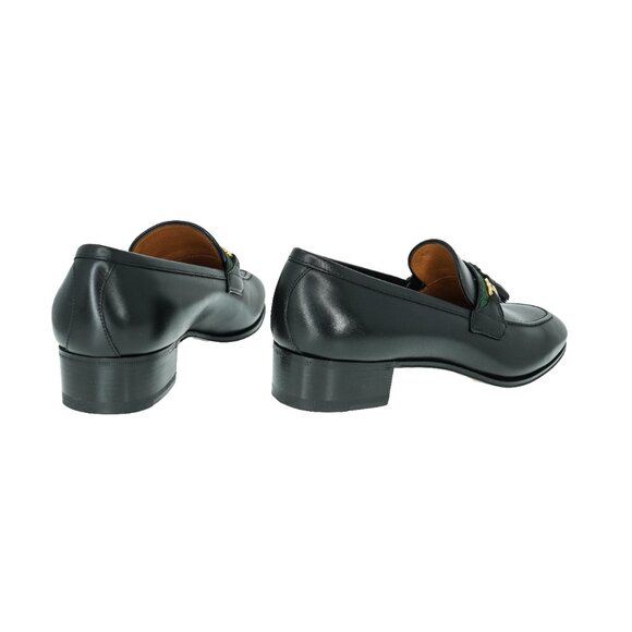 Gucci Women's Paride Horsebit Tassel Leather Loafers - Picture 4 of 8